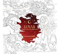 Lunar: A Zodiac Art & Coloring Book (Dover Adult Coloring Books)