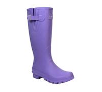 Lunar - Botas de Agua de Gomas Largo , Tiras Ajustables para Mujer