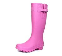 Lunar Largo Rubber Wellington, Pink, 38 EU