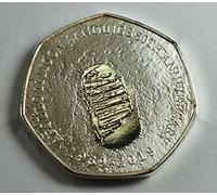 LUNAR/MOON LANDINGS 50 ANIVERSARIO 1969-2019 Álbumes de monedas conmemorativas de plata/coleccionistas de 50 peniques, caza de monedas Apolo 11