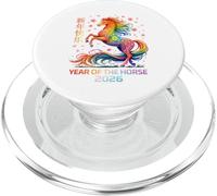 Lunar New Year Happy Chinese New Year of The Horse 2026 PopSockets PopGrip para MagSafe