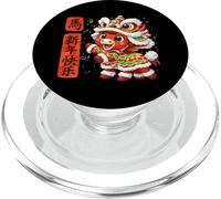Lunar New Year Happy Chinese New Year of The Horse PopSockets PopGrip para MagSafe