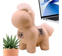 Lunar New Year Horse Doll - Years of the Horse Plush Toy, 2026 Mascot Toy for Kids and Collectors | Soft Plush Doll for Bedroom, Study, Car, Sofá, Bed, Nursery, Travel, Birthday, New Year Gift