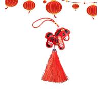 Lunar New Year Horse Ornament,Imitation Embroidery Holiday Decoration - Springs Festival Fragrant Bag - for Home Decorators Office Staircase Wall Garden Backyard Study Bedroom Cars Wallets