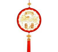 Lunar New Year LED Lights - Holiday Ornament For Creating Warm Festive Ambience | Build With Decorative Glow Functions For Trees Balconies Yards Gardens Doorways Paths Porches