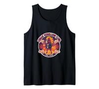 Lunar Rebellion Club Fictional 2026 Diseño de Caballo de Fuego Camiseta sin Mangas