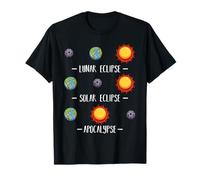 Lunar Solar Eclipse and Apocalypse Totalle - Eclipse Camiseta