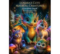 Lunara’s Cute Magical Creatures Coloring Book: 40 Enchanted Fantasy Friends Coloring Pages