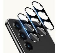 LunarCharm 3 unidades Ultra-Klare 9H Dureza Protector de Cámara Compatible con Samsung Galaxy S25 Plus Cámara Cristal Protector [Resistente a los arañazos Estable] HD Transparente, Protector de Lente