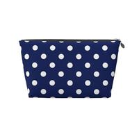 Lunares Azules y Blancos, Bolsa de artículos de tocador Bolsa de Maquillaje Bolsa de cosméticos Bolsa de artículos de tocador de Viaje portátil