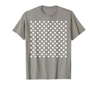 Lunares Grises y Blancos para Mujeres y niñas, Lunares Camiseta