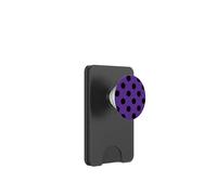 Lunares Morados Y Negros, para Mujeres Niñas Lunares PopSockets PopWallet para MagSafe