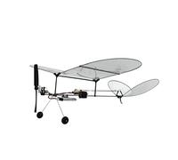 Lunaro Minimumrc Butterfly v1 - Kit de avión a control remoto ultraligero de 360 mm con marco de fibra de carbono, motor 1020 incluido, requiere montaje, ESC, batería y radio