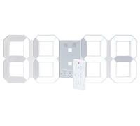 Lunartec LED Reloj habitación: Reloj Digital de Mesa y Pared LED XXL, 45 cm, Regulable Despertador, Control Remoto (XXL Reloj Digital)