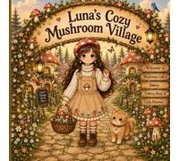 Luna's Cozy Mushroom Village: A Cozy Coloring Book with Cute Mushroom Homes, Peaceful Moments & Whimsical Forest Scenes