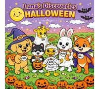 Luna's Discoveries: Halloween - The cute coloring book for kids (Luna's Discoveries around the world)