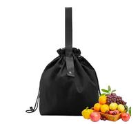 Lunch Bag, Insulated Food Tote, Canvas Meal Carrier, 12.8x4.72x11.81 Inches, Handled Design with Front Pockets, Reusable Storage for Students Teachers Teens Kids Women Men School Work Use