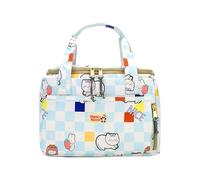 Lunch Bag, Insulated Lunch Bag, Kids Lunchbox, Leakproof Cartoon Cat Pattern Insulated Lunchbox for Kids, Reusable Picnic Thermal Bag, 10.63x6.69x6.69 Inches for School Students, Oxford Cloth Material