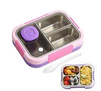 Lunch Box for Women 720ml Leakproof - Multi-Compartment with Sauce Travel