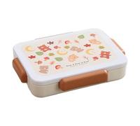 Lunch Box Kids, 5-Compartment Lunch Containers, 9.84x7.48x1.97 Inches Portable Food Storage with Leak-Resistant Lids, Ideal Meal Organizer for Sports Sea Trips Long Drives Outdoor School Activities
