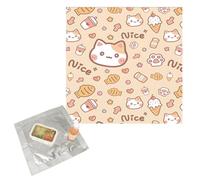 Lunch Box Wrapping Cloth - Lightweight Bentto Packing Sheet, Waterproof Temperature Retention Layer, Compact Beverage Container Holder, Durablee Outdoor Preservation Accessory | Everyday Travel