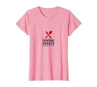Lunch Lady Hero: Luchando contra el Hambre una Comida a la Vez Camiseta, Mujer, Rosado, XL