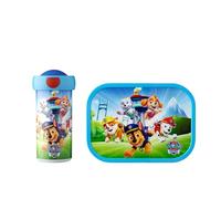 Mepal - Fiambrera Campus - Fiambrera para Niños con Vaso Escolar y Fiambrera - Fiambrera & Botella para Llevar - Apta para Lavavajillas y sin BPA - 300 ml + 750 ml - Paw Patrol Pups