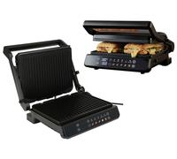 LUND Grill Eléctrico Contacto 2000W Panini Sandwichmaker Parilla Negra