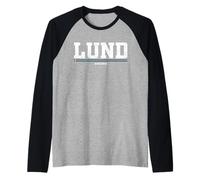 Lund Sweden Camiseta Manga Raglan
