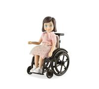 Lundby Casa de Muñecas Girl En Camiseta Y Falda con Un Silla Moderno Gente 1:18