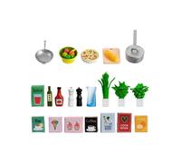 LUNDBY Juego amarillo / gris / rosa / rojo One Size amarillo / gris / rosa / rojo