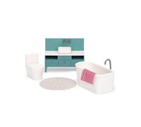 Lundby- Juego de baño básico para el Almuerzo (Micki Leksaker 60-3068-00)