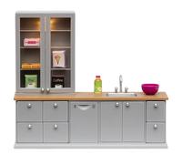 Lundby Juego de Muebles para casa de muñecas - 8 Piezas en Miniatura - Accesorios para casa de muñecas Luminosos - Muebles para casa de muñecas - Muebles para casa de muñecas - Muebles para casa de