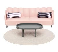 LUNDBY Juego gris / rosa / negro One Size gris / rosa / negro