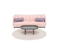 LUNDBY Juego gris / rosa / negro One Size gris / rosa / negro