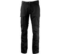 Lundhags Authentic II Pantalones Ms Cortos/Anchos, pantalones de senderismo, hombre, negro D116 BLACK