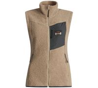 Lundhags Flok Wool Pile Vest, capa intermedia, mujer, beige 38(M) Sand New