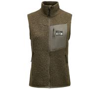 Lundhags Flok Wool Pile Vest, capa intermedia, mujer, verde 38(M) Forest Green