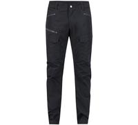Lundhags Fulu Cargo Stretch Hybrid Pant, pantalones de senderismo, hombre, negro S(48) Black