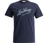 Lundhags Järpen Logo Camiseta M, camiseta, hombre, azul marino XXL(56) Deep Blue