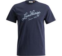 LUNDHAGS Järpen Logo T-shirt M - Hombre - Azul - talla M- modelo 2025