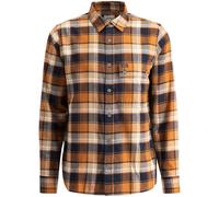 Lundhags Järpen Plaid Flannel Shirt, camisa, hombre, naranja L(52) Brick