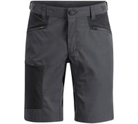 Lundhags Makke Lt Ms Shorts, pantalones cortos de senderismo, hombre, gris S(48) Granite/Charcoal