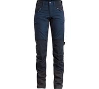 Lundhags Makke Pantalones Largos, pantalones de senderismo, mujer, azul 44L(XXL) Light Navy/Deep Blue