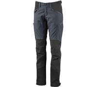 Lundhags Makke Pantalones Ws Long, pantalones de senderismo, mujer, gris 42L(XL) Granite/Charcoal