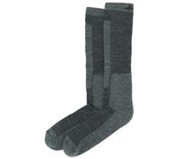 Lundhags Merino Trekking Sock High, calcetines de senderismo, unisex, gris 37-39 Light Grey Melange