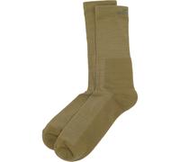 Lundhags Merino Trekking Sock Mid, calcetines de senderismo, unisex, amarillo 43-45 Hay
