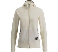 Lundhags Tived Merino Hoodie, capa intermedia, mujer, blanco 36(S) Chalk White