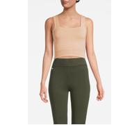 Lune Active Olly Short Tank Camel Talla: L | Camisetas de Tirantes Outlet | Mujer | Marrón