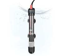 LUNEKUCK Calentador Sumergible para Acuario 25W | Vidrio de Cuarzo Resistente, Termostato Ajustable 20-34°C para Peceras y Tanques de Tortugas 10-30L